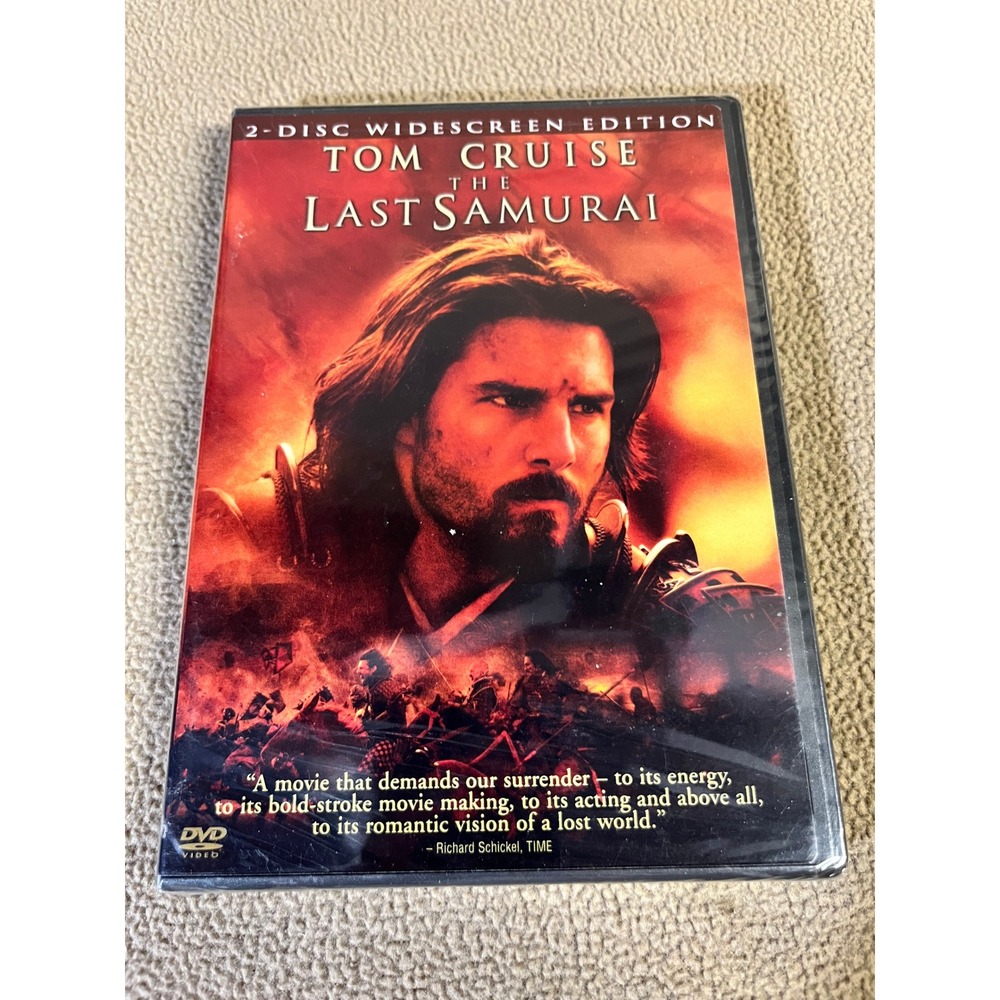 The Last Samurai DVD 2-Disc Widescreen Edition Tom Cruise New Sealed 2004 R